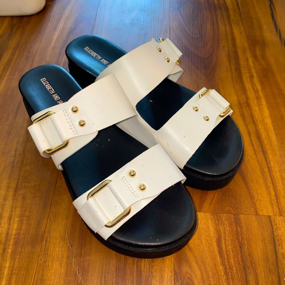 Elizabeth & James Sandals Wedges SIZE 8 NEW